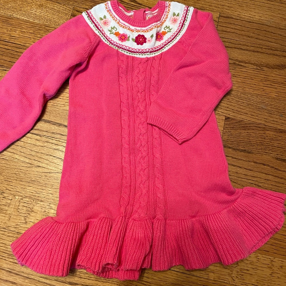 Girl’s sweater dress 4T